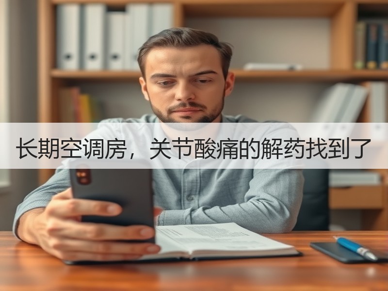 长期空调房，关节酸痛的解药找到了