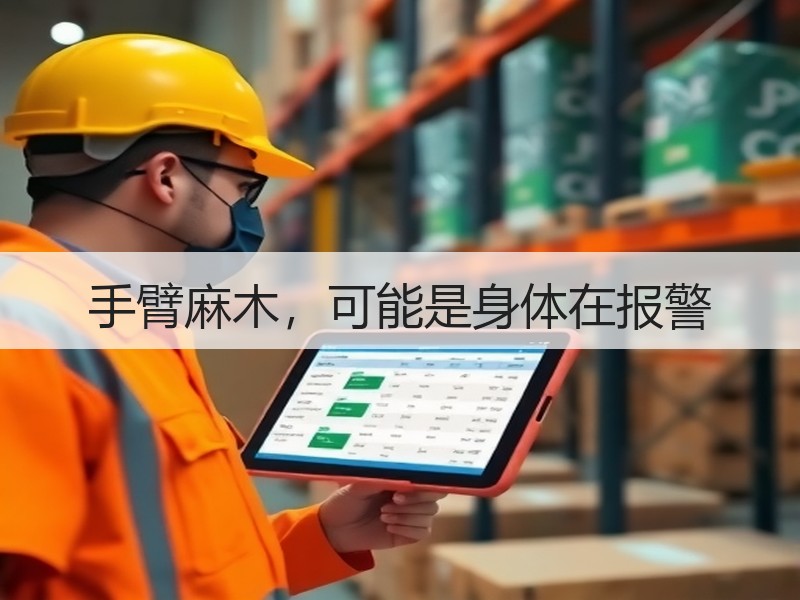 手臂麻木，可能是身体在报警