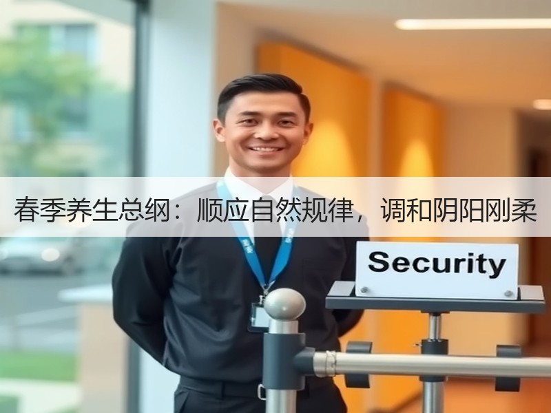 春季养生总纲：顺应自然规律，调和阴阳刚柔