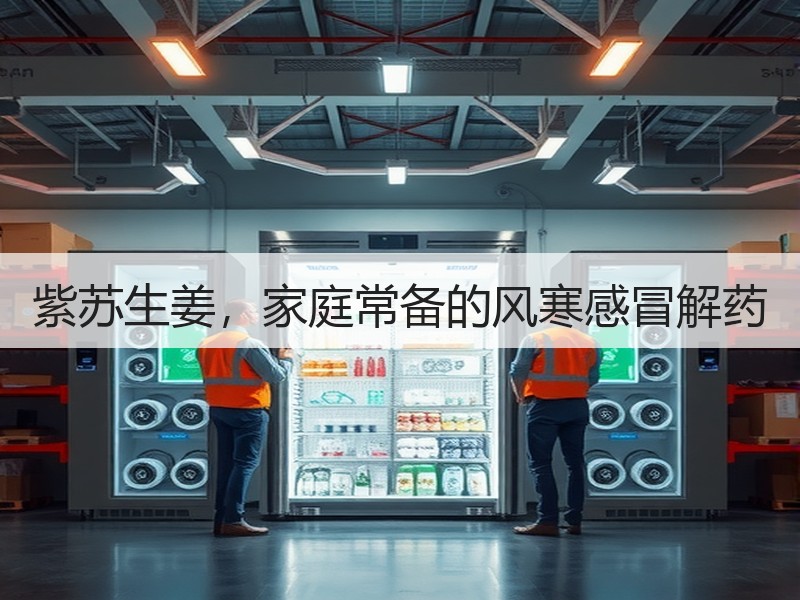 紫苏生姜，家庭常备的风寒感冒解药