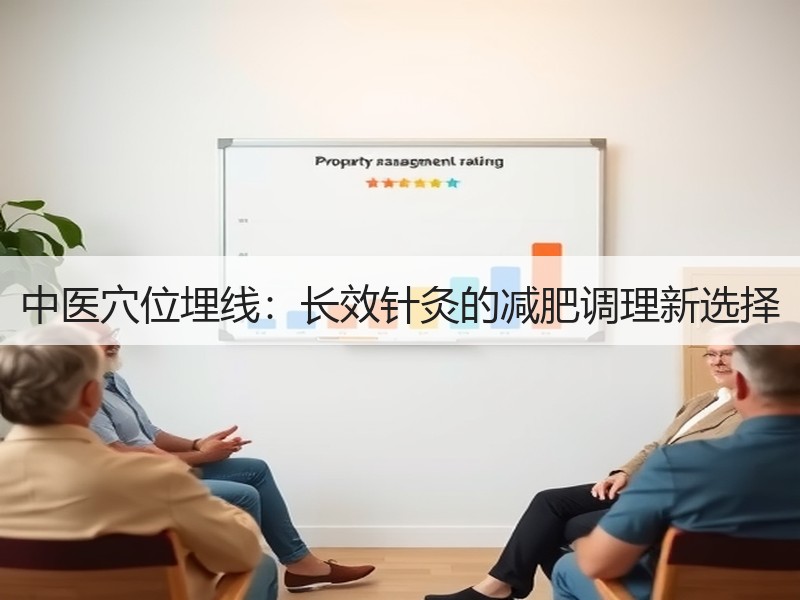 中医穴位埋线：长效针灸的减肥调理新选择