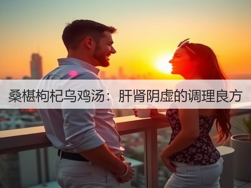 桑椹枸杞乌鸡汤：肝肾阴虚的调理良方