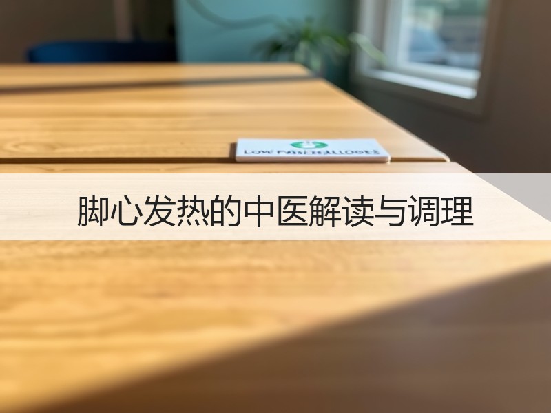 脚心发热的中医解读与调理
