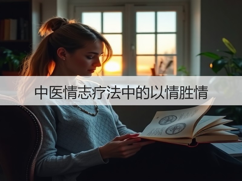 中医情志疗法中的以情胜情