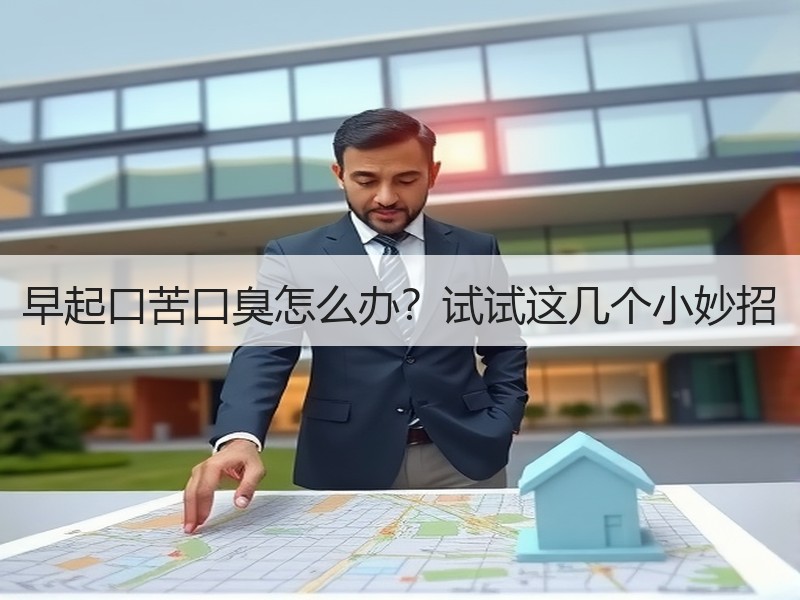 早起口苦口臭怎么办？试试这几个小妙招