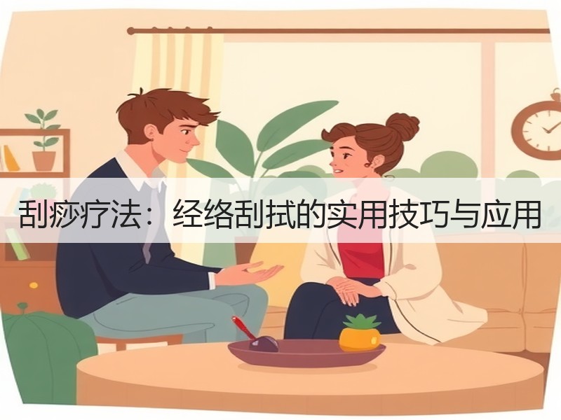 刮痧疗法：经络刮拭的实用技巧与应用