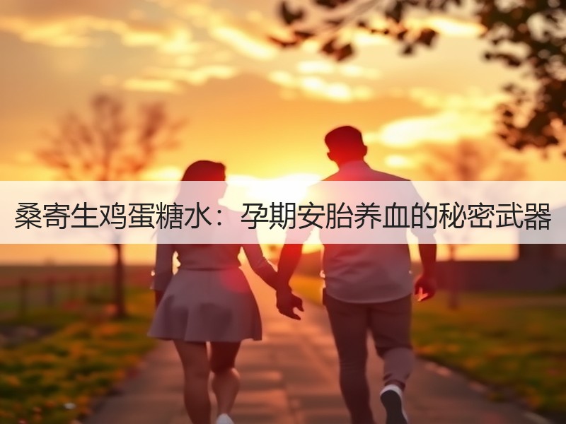 桑寄生鸡蛋糖水：孕期安胎养血的秘密武器