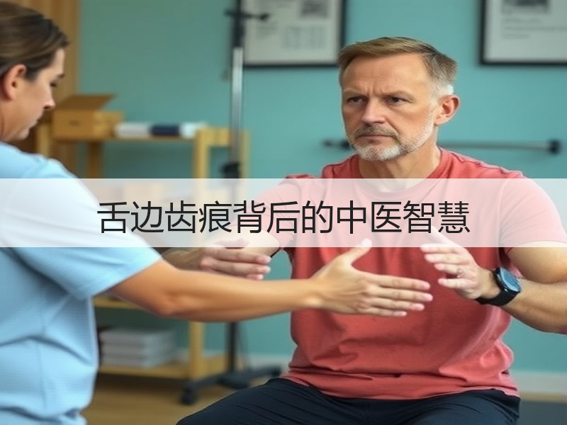 舌边齿痕背后的中医智慧