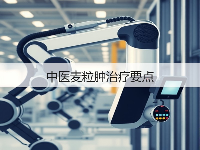 中医麦粒肿治疗要点