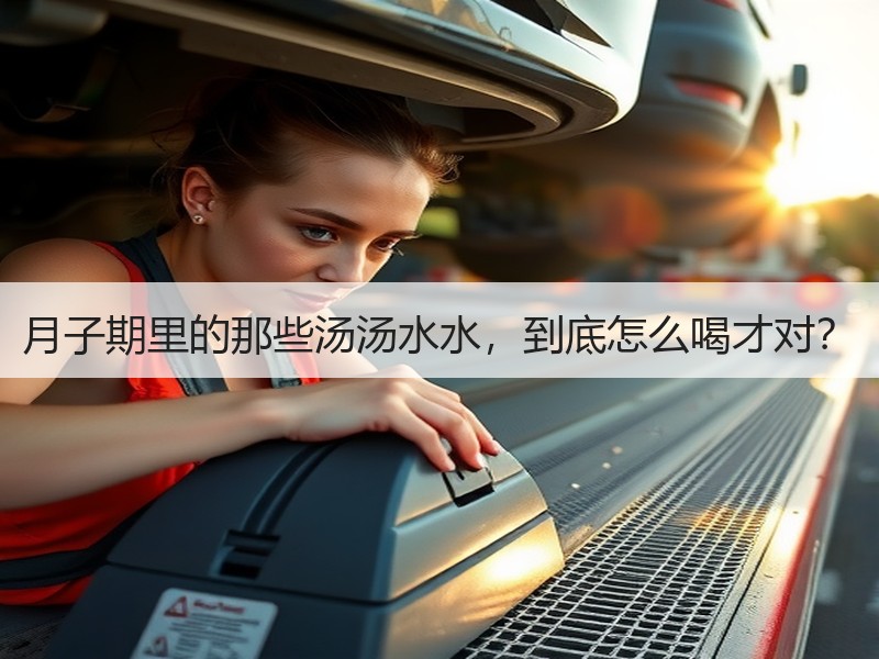 月子期里的那些汤汤水水，到底怎么喝才对？