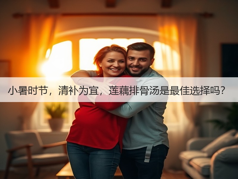 小暑时节，清补为宜，莲藕排骨汤是最佳选择