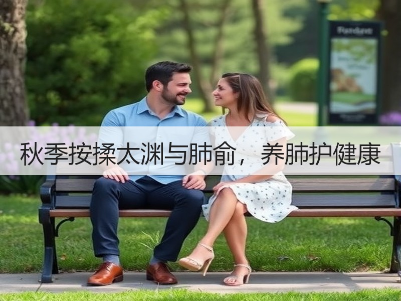 秋季按揉太渊与肺俞，养肺护健康