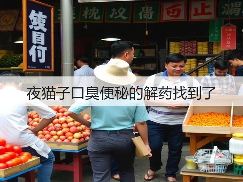 夜猫子口臭便秘的解药找到了