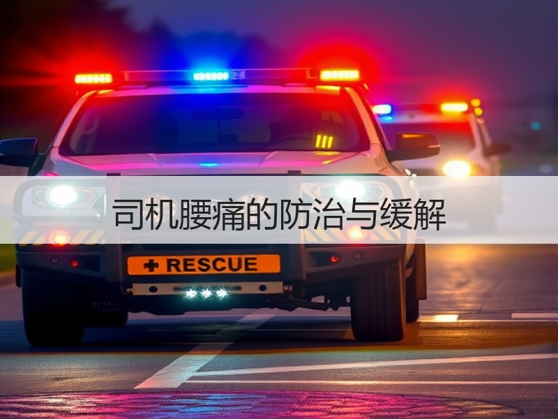 司机腰痛的防治与缓解