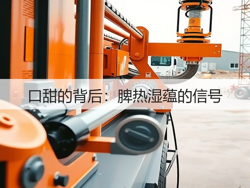 口甜的背后：脾热湿蕴的信号