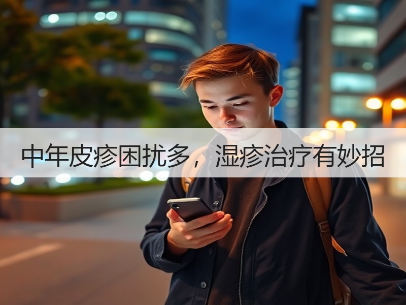 中年皮疹困扰多，湿疹治疗有妙招