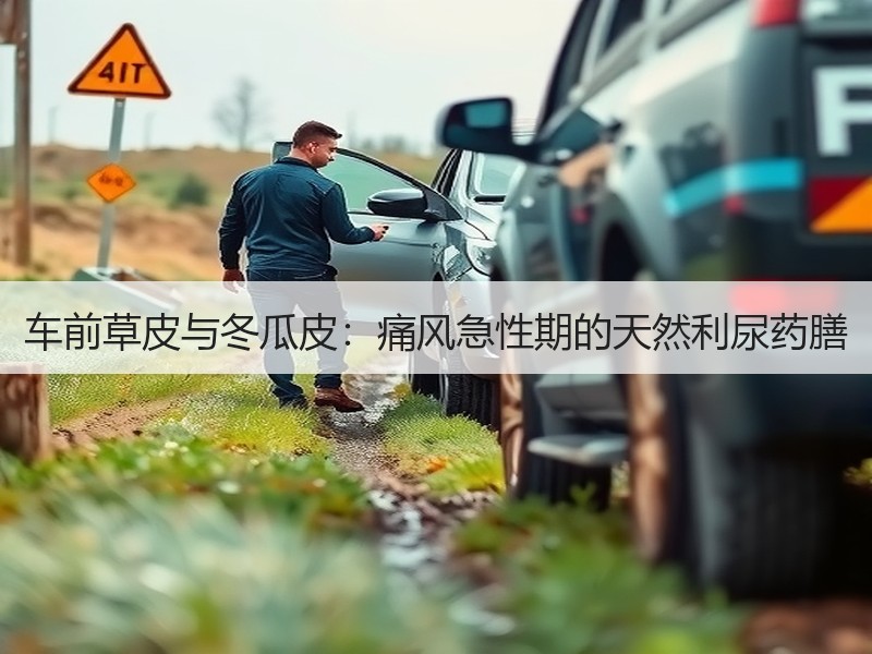 车前草皮与冬瓜皮：痛风急性期的天然利尿药