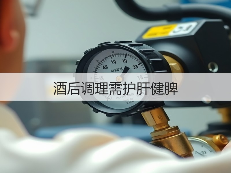 酒后调理需护肝健脾