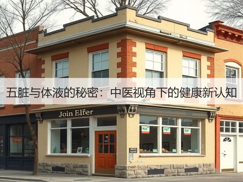 五脏与体液的秘密：中医视角下的健康新认知