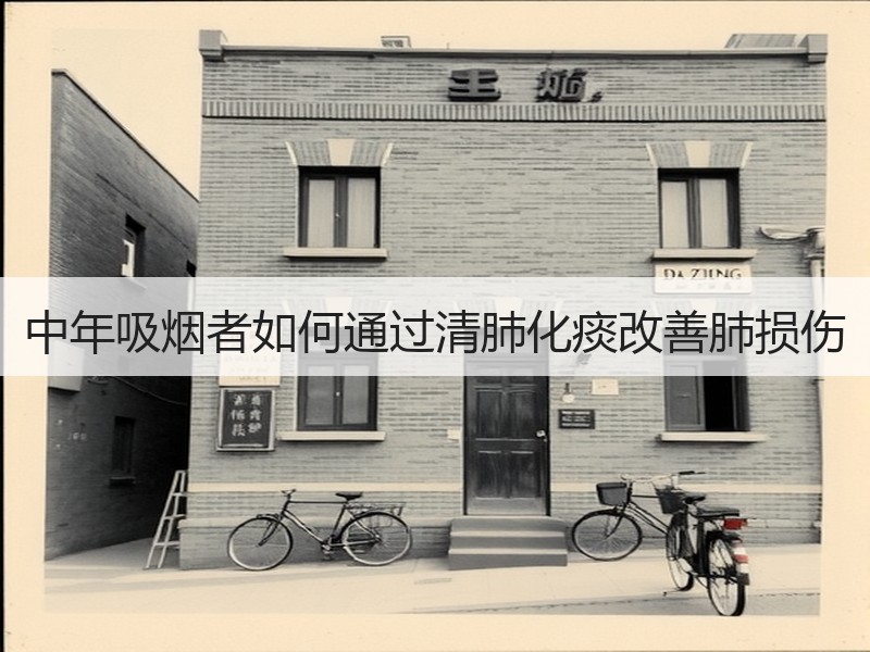 中年吸烟者如何通过清肺化痰改善肺损伤