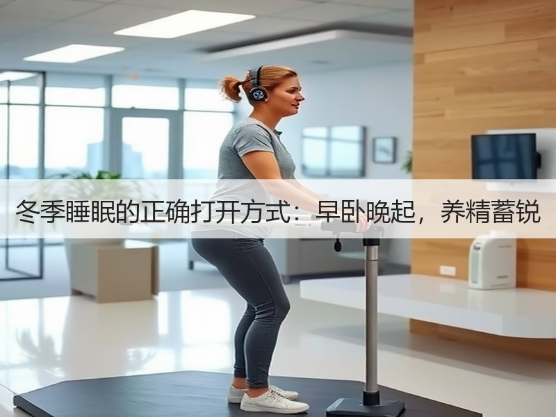 冬季睡眠的正确打开方式：早卧晚起，养精蓄