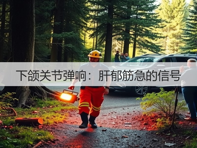 下颌关节弹响：肝郁筋急的信号