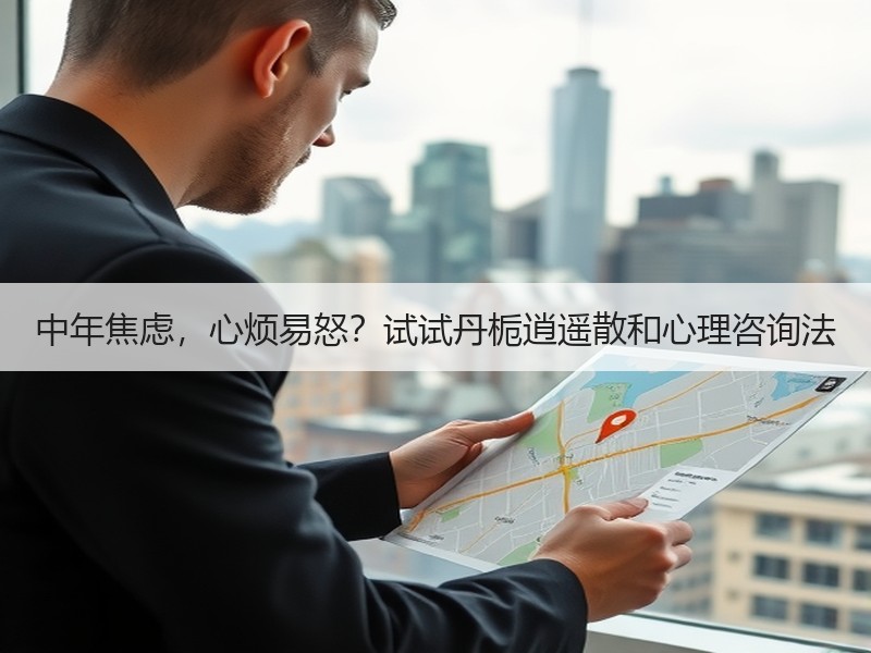 中年焦虑，心烦易怒？试试丹栀逍遥散和心理