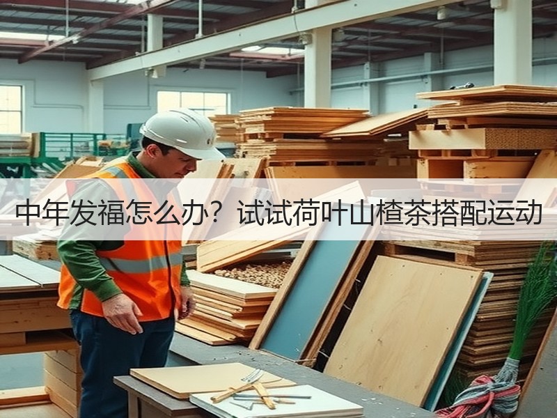 中年发福怎么办？试试荷叶山楂茶搭配运动
