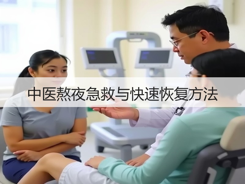 中医熬夜急救与快速恢复方法