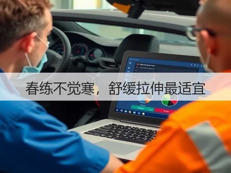 春练不觉寒，舒缓拉伸最适宜