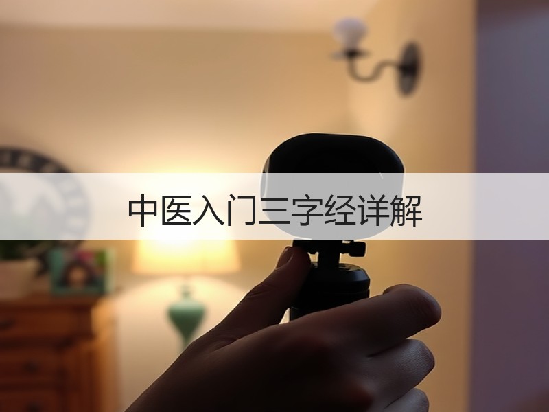 中医入门三字经详解
