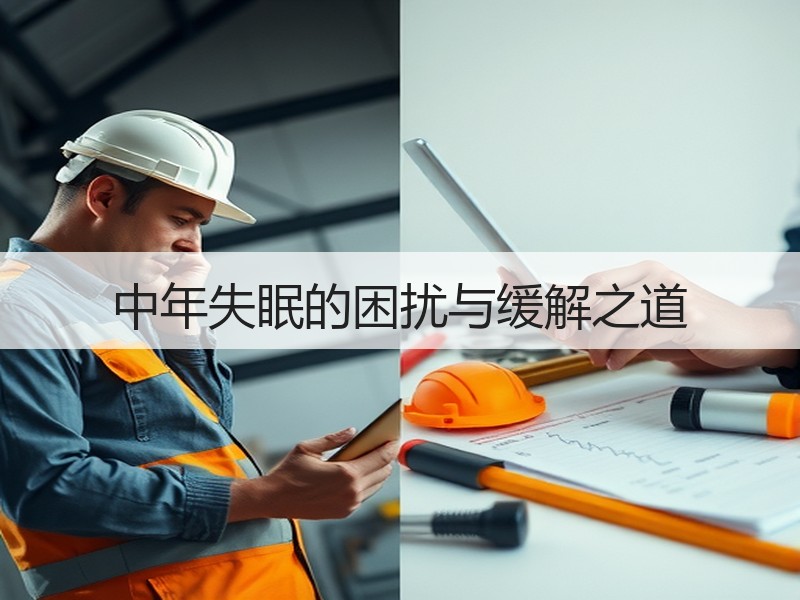 中年失眠的困扰与缓解之道