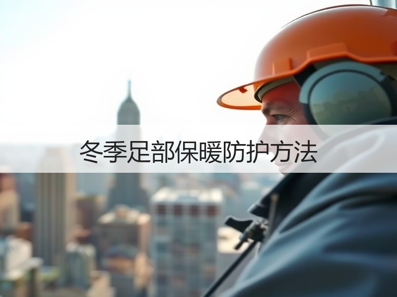 冬季足部保暖防护方法