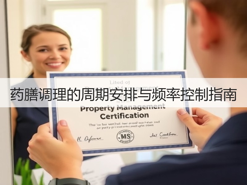 药膳调理的周期安排与频率控制指南