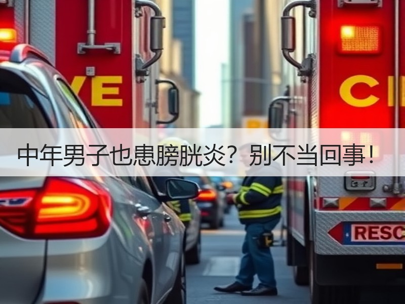 中年男子也患膀胱炎？别不当回事！
