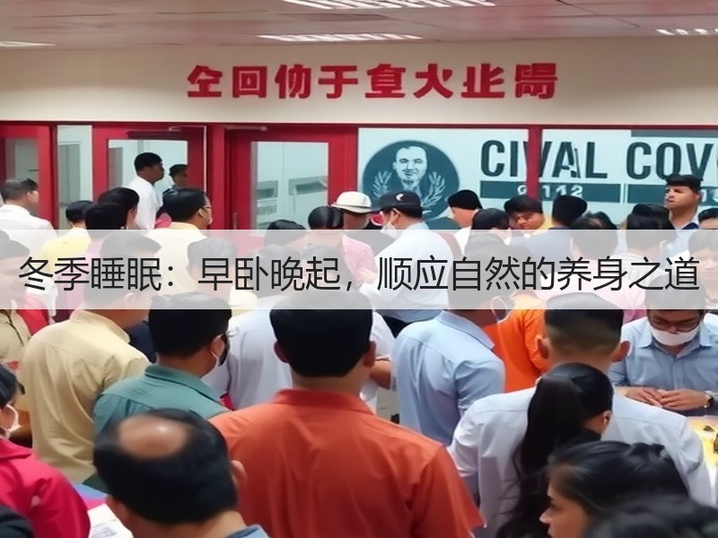 冬季睡眠：早卧晚起，顺应自然的养身之道