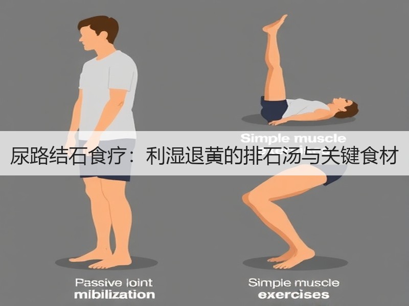 尿路结石食疗：利湿退黄的排石汤与关键食材