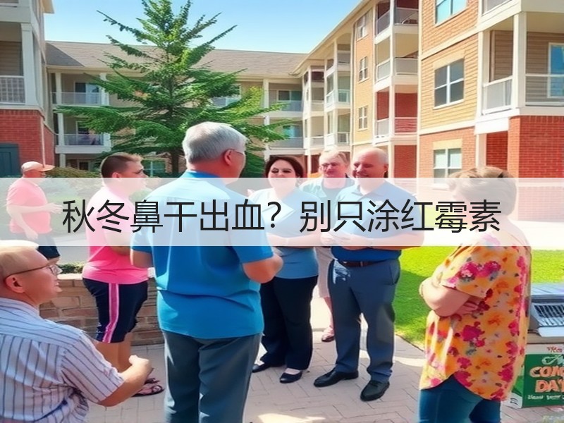 秋冬鼻干出血？别只涂红霉素
