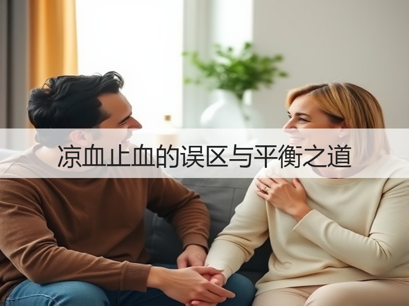 凉血止血的误区与平衡之道