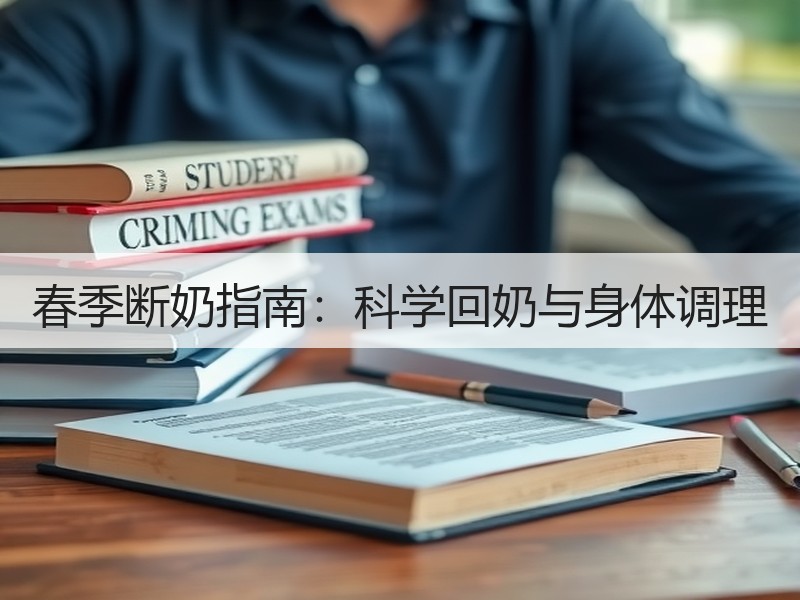 春季断奶指南：科学回奶与身体调理