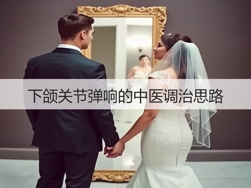下颌关节弹响的中医调治思路