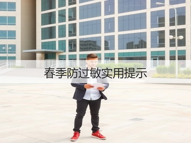 春季防过敏实用提示