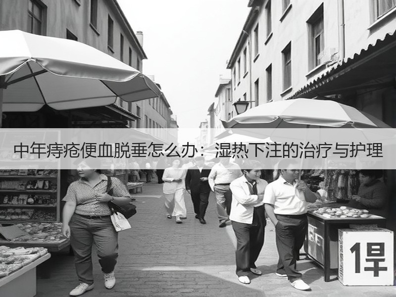 中年痔疮便血脱垂怎么办：湿热下注的治疗与