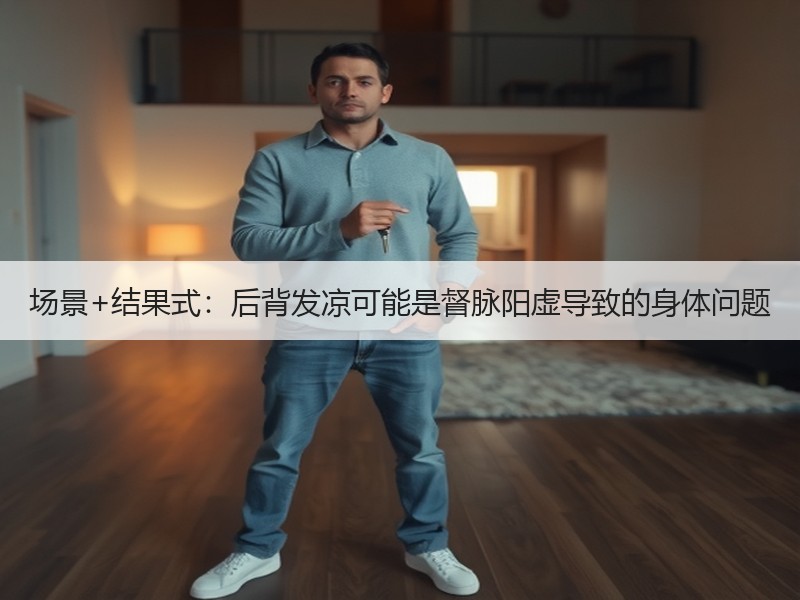 场景+结果式：后背发凉可能是督脉阳虚导致