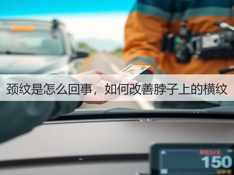 颈纹是怎么回事，如何改善脖子上的横纹