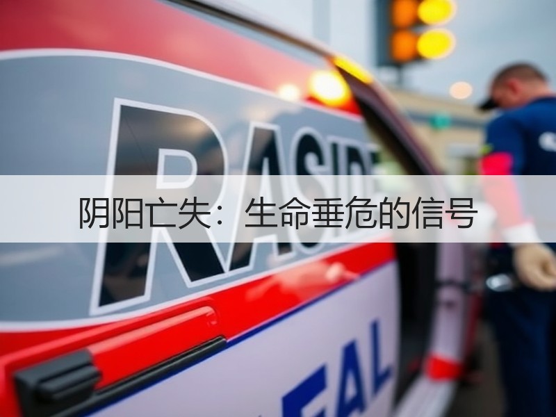 阴阳亡失：生命垂危的信号