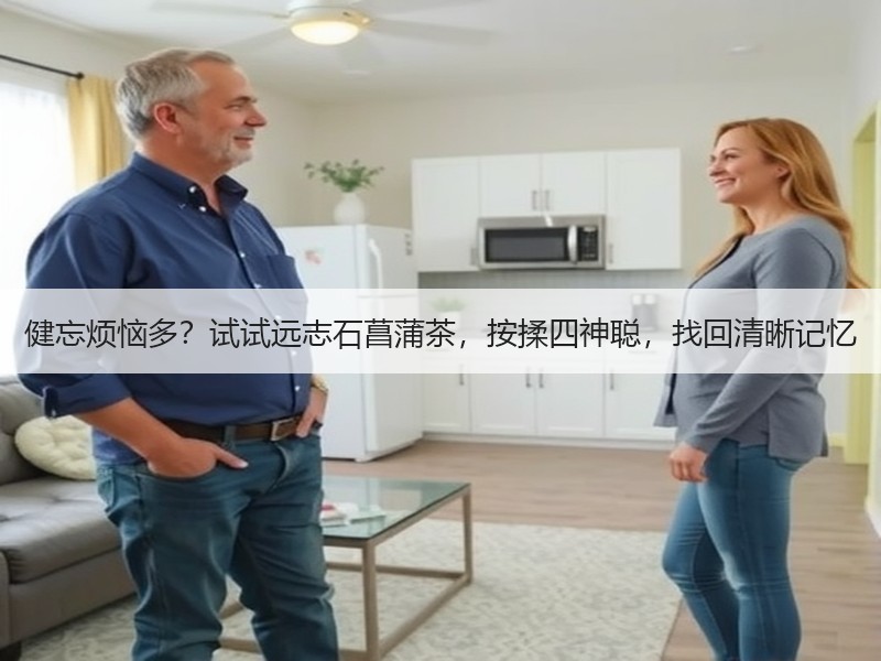 健忘烦恼多？试试远志石菖蒲茶，按揉四神聪