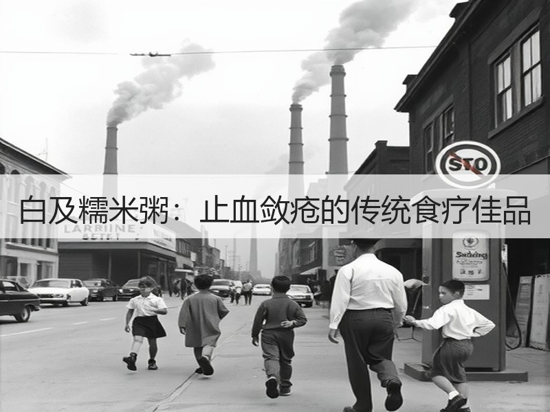 白及糯米粥：止血敛疮的传统食疗佳品