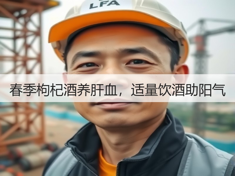 春季枸杞酒养肝血，适量饮酒助阳气