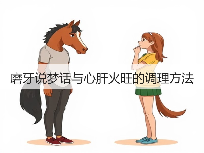 磨牙说梦话与心肝火旺的调理方法